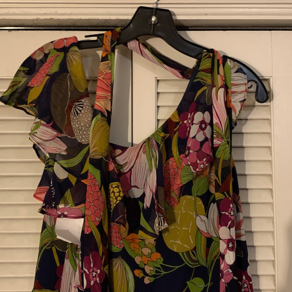 Trina Turk Multicolor Floral Blouse - Picture 2 of 4